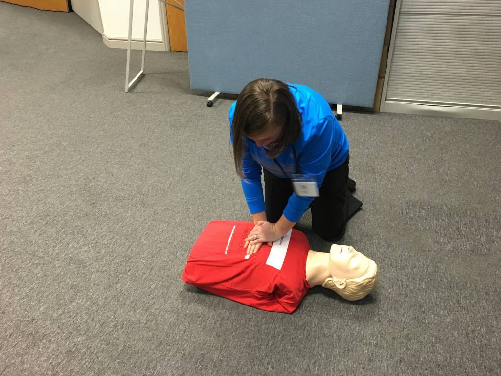 First aid training